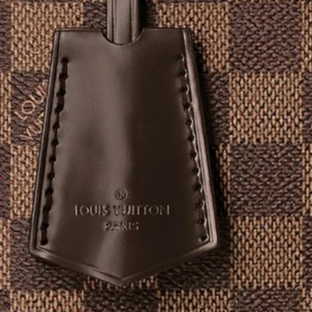 ISO Louis vuitton clochette key bell damier ebene